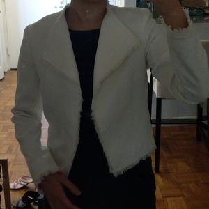 NWOT Club monaco white jacket